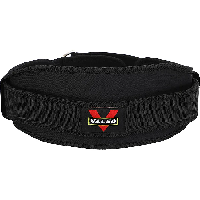 Пояс атлетический текстильный VALEO TA-80155
 спинка-13см