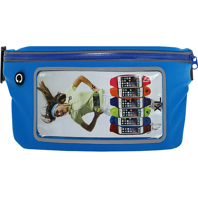 Сумка на пояс спортивная для бега с сенсорным экраном RUNNING WAISTPACK SP-SPORT
 GA-507 (Лимонный)