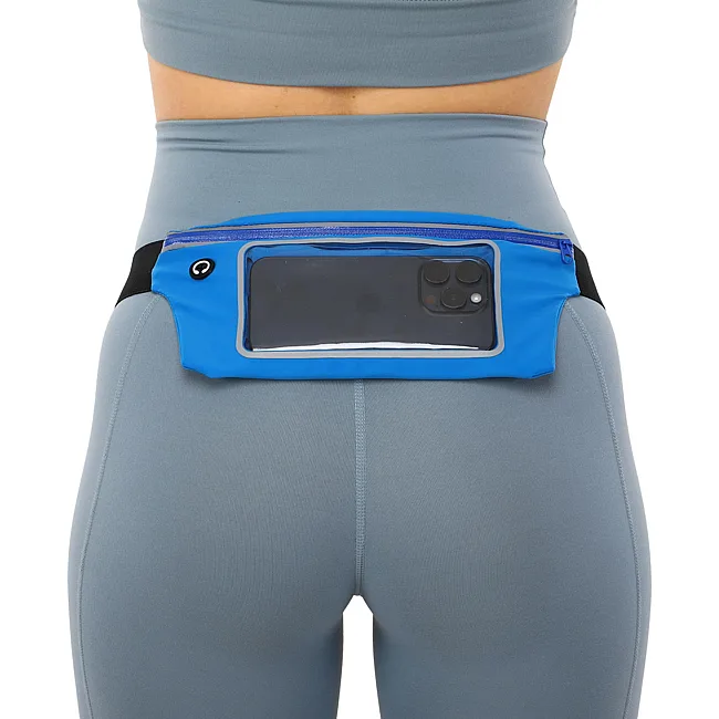 Сумка на пояс спортивная для бега с сенсорным экраном RUNNING WAISTPACK SP-SPORT
 GA-507 (Лимонный)