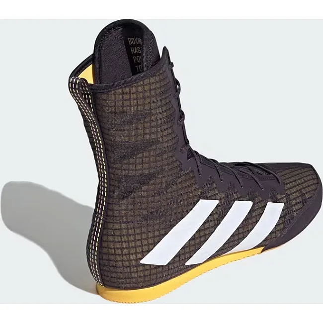 Обувь для бокса (боксерки) Box Hog 4 Olympic | черно/желтый/белый | ADIDAS IF0477