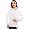 Футболка поло с длинным рукавом LIDONG LD-507 (Белый)