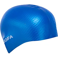 Шапочка для бассейна силиконовая YINGFA C0068 (Синий-белый)