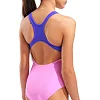 Купальник закрытый для девочек Arena DIM LIGHT SWIMSUIT SWIM PRO BA розовый, фиолетовый