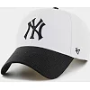 Кепка MVP 47 MLB NEW YORK YANKEES SURE SHOT белый, черный OSFA