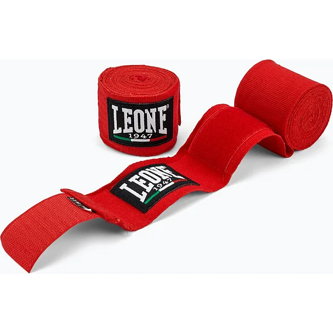 Бинты для бокса Leone AB705 Red 4.5m