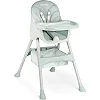 Стільчик для годування зі столиком Ricokids Milo 79 х 62 х 94 см - зелено-білий