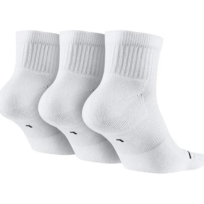 Шкарпетки Nike U J ED CUSH POLY ANKLE 3PR 144 білий