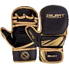 Распродажа! Перчатки Крабы спаринговые для MMA ZELART BO-3393 (Черный-белый)