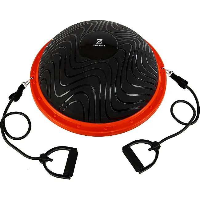 Балансировочная платформа полусфера B
U с эспандерами ZELART
 BS-8226
