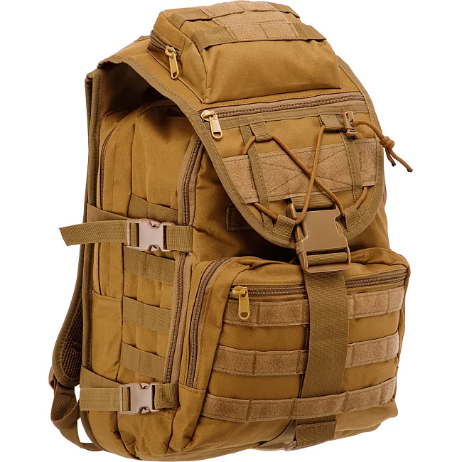 Штурмовой тактический рюкзак трехдневный SP-SPORT ZK-15 44x29x20см 25л (Хаки)