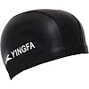 Шапочка для бассейна текстильная с покрытием PU YINGFA C0078 (Черный)