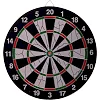 Распродажа! Дартс из Флока Flocked 6 дротиков и мишень BAILI BL-17115 17"х1/2" (43х1,3см)