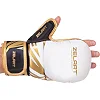 Распродажа! Перчатки Крабы спаринговые для MMA ZELART BO-3393 (Черный-белый)