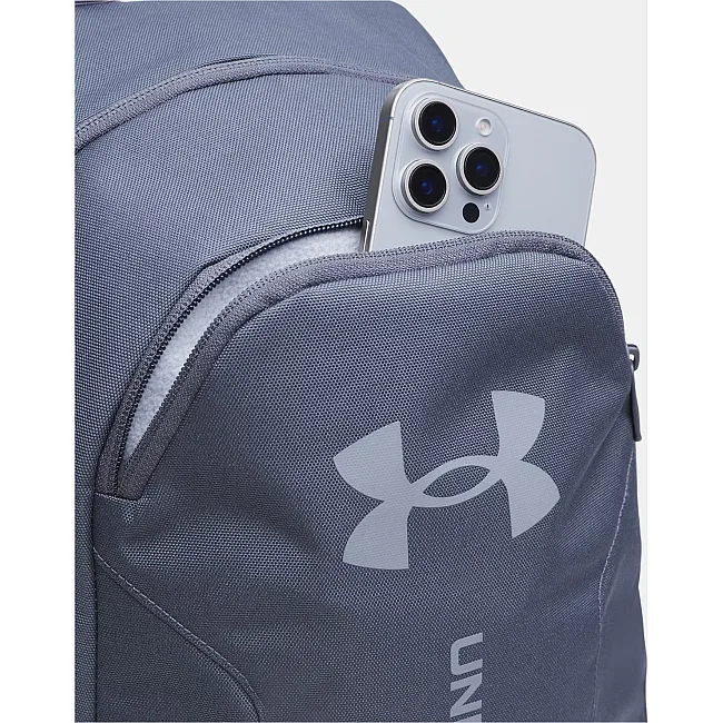 Рюкзак UNDER ARMOUR Hustle Lite Backpack 26,5L серый 31х47х17 см