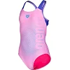 Купальник закрытый для девочек Arena DIM LIGHT SWIMSUIT SWIM PRO BA розовый, фиолетовый