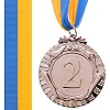 Медаль спортивная с лентой SP-SPORT
 FORCE C-6863 ø6,5см (Золотой)