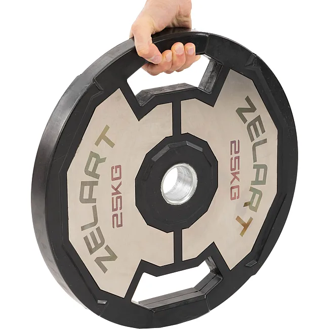 Блины диски резиновые 2 Handle металлическая втулка ZELART
 TA-4792-25 51мм 25кг