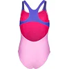 Купальник закрытый для девочек Arena DIM LIGHT SWIMSUIT SWIM PRO BA розовый, фиолетовый