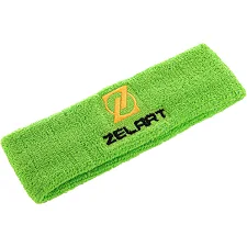 Пов'язка спортивна махрова на голову від поту ZELART BC-2972 (Салатовий)