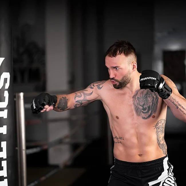 Перчатки MMA PHANTOM APEX Hybrid Black