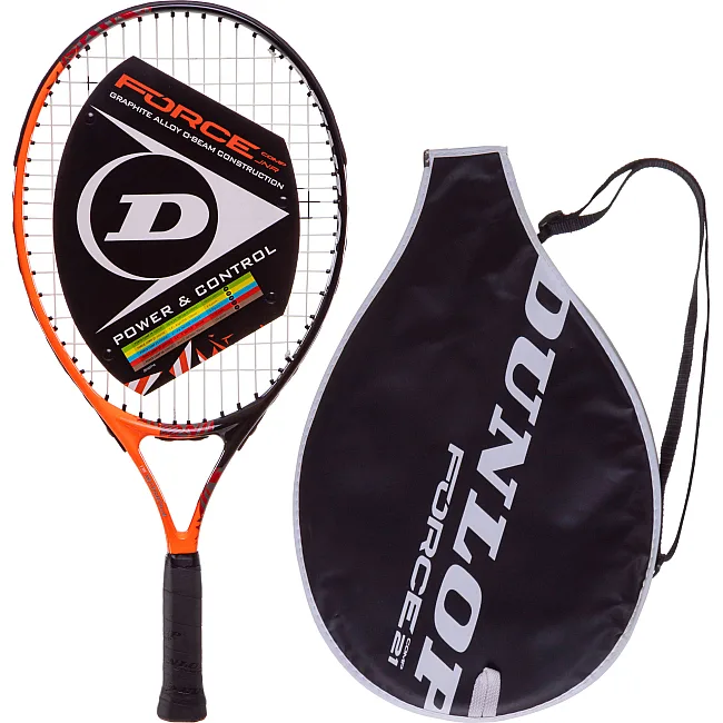 Детская ракетка для большого тенниса
 DUNLOP FORCE COMP DL676933Z 5-6лет 21