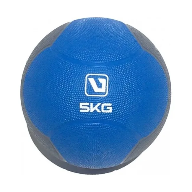 Медбол MEDICINE BALL синій, сірий 5кг-241мм