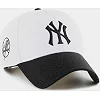 Кепка MVP 47 MLB NEW YORK YANKEES SURE SHOT белый, черный OSFA