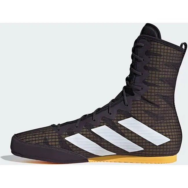 Обувь для бокса (боксерки) Box Hog 4 Olympic | черно/желтый/белый | ADIDAS IF0477