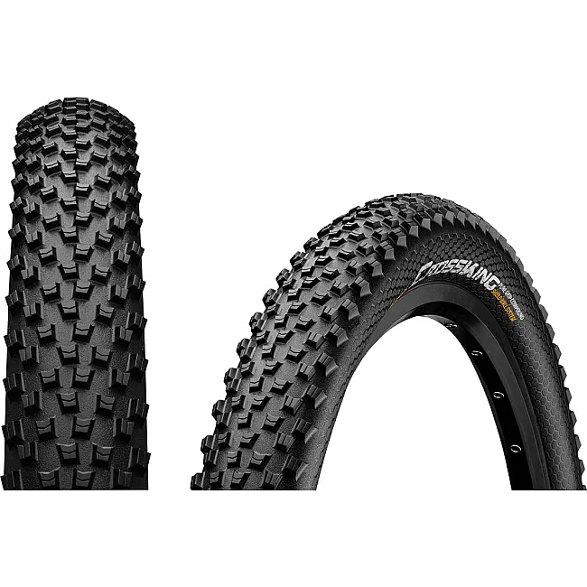 Покрышка Continental Cross King, 27.5 x 2.30,черная, не складная skin