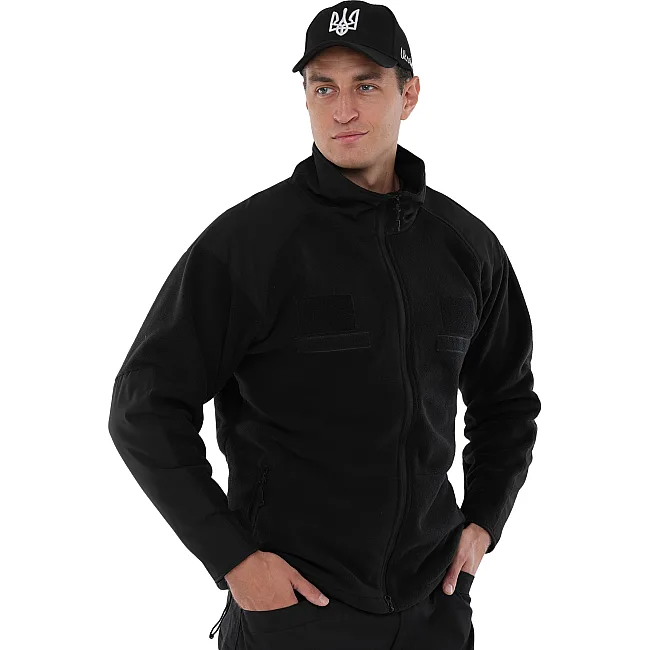 Тактическая куртка флисовая MILITARY RANGERS ZK-JK6003 (Черный)