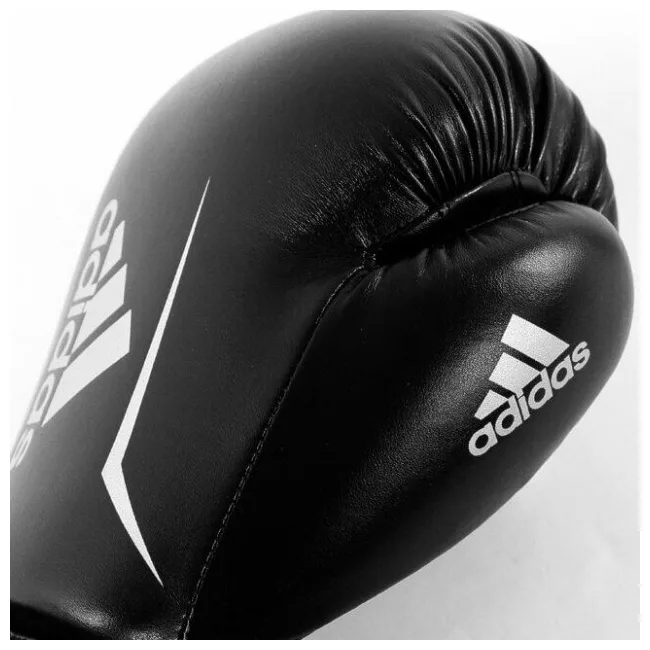 Боксерські рукавички Adidas Speed 50 (чорний-білий, ADISBG50)