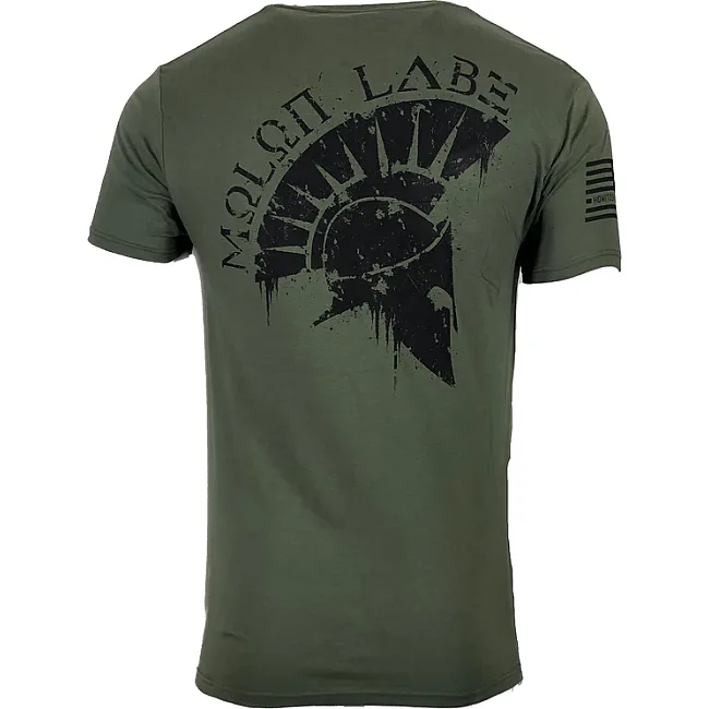 Футболка мужская HOWITZER Molon Labe Surplus Green