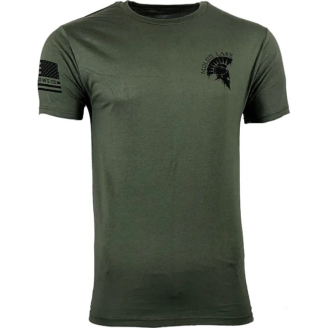 Футболка мужская HOWITZER Molon Labe Surplus Green