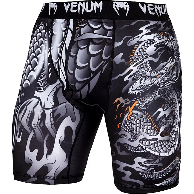 Компресійні шорти Venum Dragons Flight Compression Shorts Black