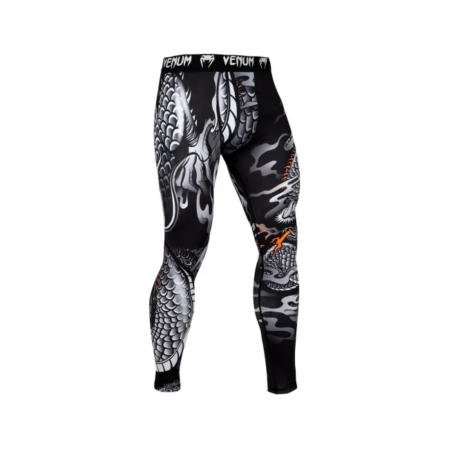 Компресійні штани VENUM Dragons Flight Black
