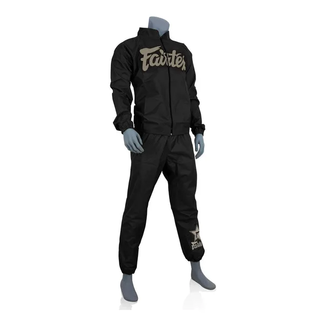 Костюм для сгонки веса FAIRTEX VS3 Vinyl Sweat Black Brown