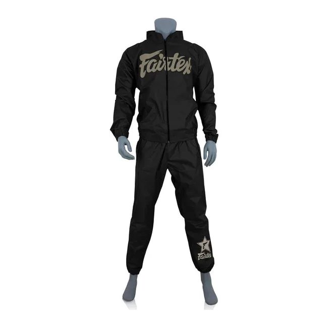 Костюм для сгонки веса FAIRTEX VS3 Vinyl Sweat Black Brown