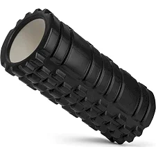Массажный роллер (МФР ролл) U-POWEX EVA (33x14см.) Black
