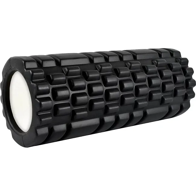 Массажный роллер (МФР ролл) U-POWEX EVA (33x14см.) Black