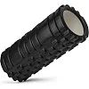 Массажный роллер (МФР ролл) U-POWEX EVA (33x14см.) Black