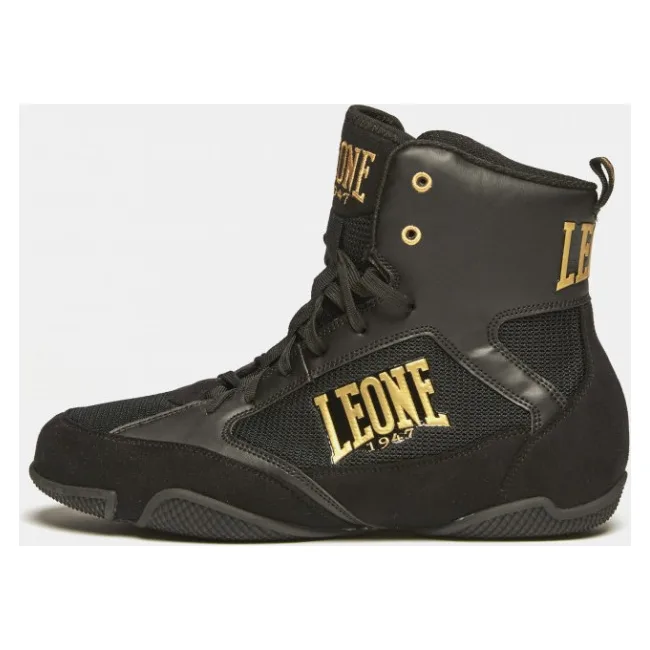 Обувь для бокса LEONE Premium Black