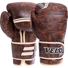 Боксерские перчатки кожаные VELO VL-2214