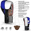 Перчатки для бокса RDX Quad Kore Blue