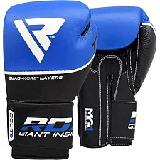 Перчатки для бокса RDX Quad Kore Blue