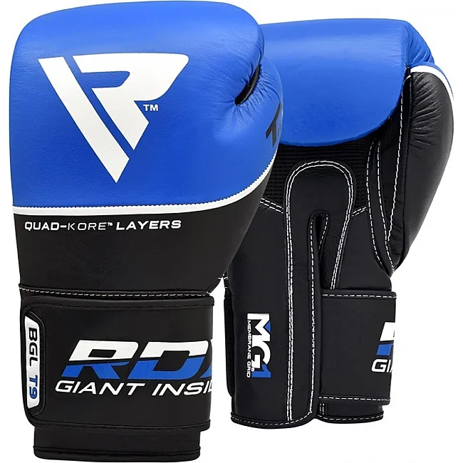 Перчатки для бокса RDX Quad Kore Blue