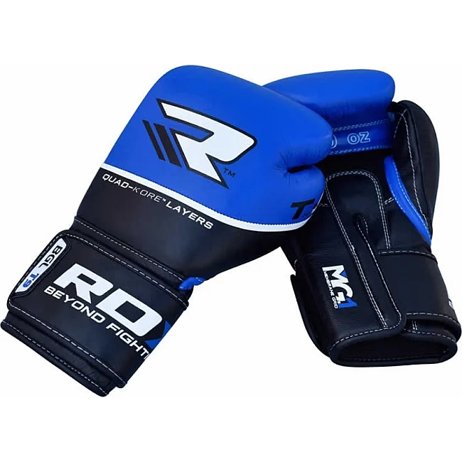 Перчатки для бокса RDX Quad Kore Blue