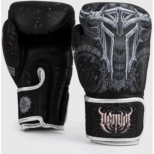 Рукавички боксу VENUM Gladiator 5.0 Black Silver