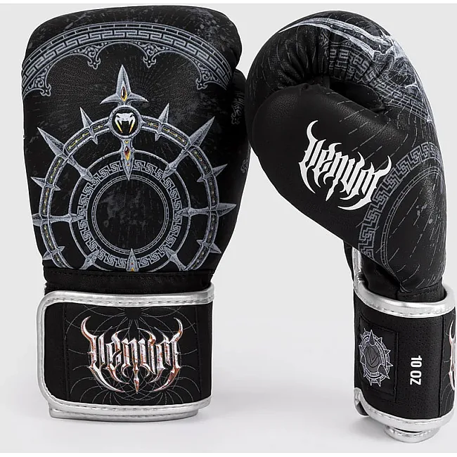 Рукавички боксу VENUM Gladiator 5.0 Black Silver