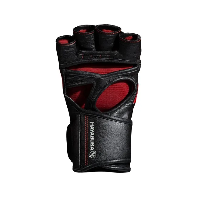 Перчатки ММА Hayabusa T3 4oz Black Red