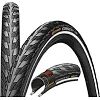 Покрышка на велосипед CONTINENTAL Contact 28" | 700 X 47C | 28 X 1.75 черная, не складная, светоотражающая